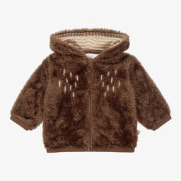 Blade & Rose-Brown Fifi The Fawn Zip-Up Hoodie | Childrensalon Outlet