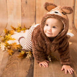 Blade & Rose-Brown Fifi The Fawn Zip-Up Hoodie | Childrensalon Outlet