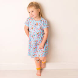 Blade & Rose-Girls Pale Blue Horse Dress | Childrensalon Outlet