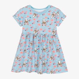 Blade & Rose-Girls Pale Blue Horse Dress | Childrensalon Outlet