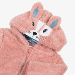 Blade & Rose-توب بسحاب شطل أرنب لون زهري للبنات | Childrensalon Outlet