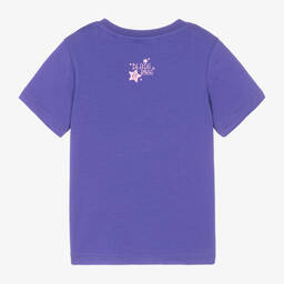 Blade & Rose-تيشيرت أطفال بناتي قطن جيرسي لون بنفسجي | Childrensalon Outlet