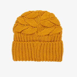 Blade & Rose-Желтая вязаная шапка с эффектом банта | Childrensalon Outlet