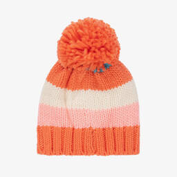 Blade & Rose-Orange Striped Bobble Hat | Childrensalon Outlet