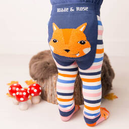 Blade & Rose-Striped Mia The Squirrel Leggings | Childrensalon Outlet