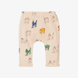 Bobo Choses-Boys Ivory Horse Pattern Joggers | Childrensalon Outlet