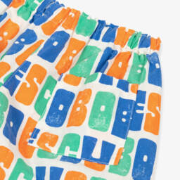 Bobo Choses-Boys Vibrant Organic Cotton Shorts | Childrensalon Outlet
