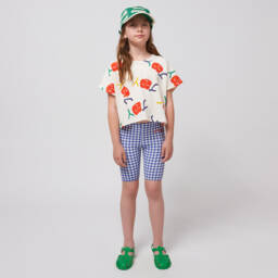 Bobo Choses-Футболка из органического хлопка кремовая для девочек | Childrensalon Outlet