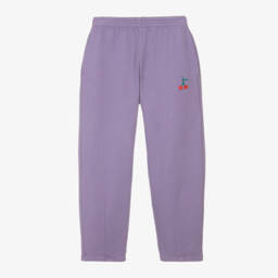 Bobo Choses-Girls Lavender Cherry Trousers | Childrensalon Outlet