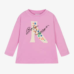 Bobo Choses-توب بطبعة حذاء قطن عضوي لون زهري | Childrensalon Outlet