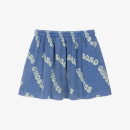 Bobo Choses-Юбка из органического хлопка синяя для девочек | Childrensalon Outlet