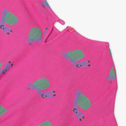 Bobo Choses-Розовый топ с узором улитки для девочек | Childrensalon Outlet