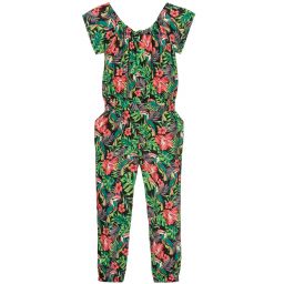 Bobux-جمبسوت فيسكوز لون أسود و أحضر للبنات | Childrensalon Outlet