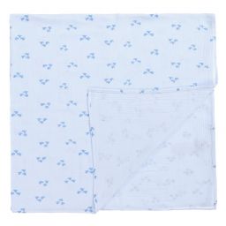 Boboli-Голубая хлопковая пеленка (112 см) | Childrensalon Outlet