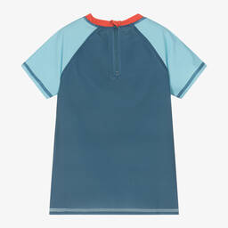 Boboli-Boys Blue Pirate Swim Top | Childrensalon Outlet