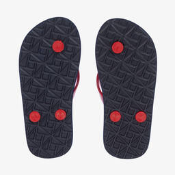 Boboli-Boys Blue & Red Lobster Flip-Flops | Childrensalon Outlet