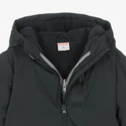 Boboli-Boys Charcoal Dual-Layer Coat | Childrensalon Outlet