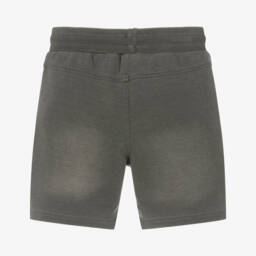Boboli-شورت جيرسي فحمي للأولاد بحزام قابل للتعديل | Childrensalon Outlet