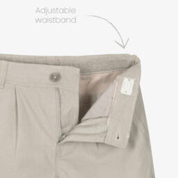 Boboli-Классический льняной комплект бежевого цвета для мальчиков | Childrensalon Outlet