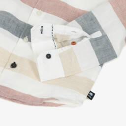 Boboli-Классический льняной комплект бежевого цвета для мальчиков | Childrensalon Outlet