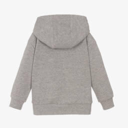 Boboli-Boys Cozy Grey Half Zip Pullover | Childrensalon Outlet