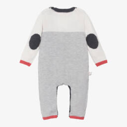 Boboli-Boys Ivory Bear Playsuit | Childrensalon Outlet