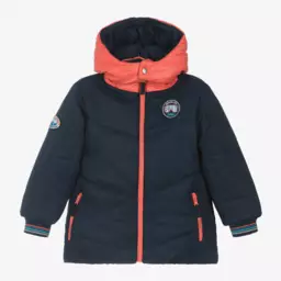 Boboli-Boys Reversible Hooded Jacket | Childrensalon Outlet