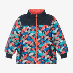 Boboli-Boys Reversible Hooded Jacket | Childrensalon Outlet