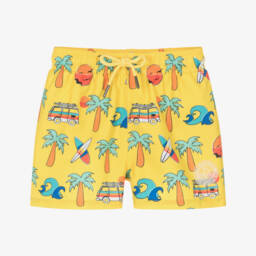 Boboli-شورت سباحة استوائي مشمس للأولاد | Childrensalon Outlet