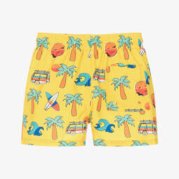Boboli-شورت سباحة استوائي مشمس للأولاد | Childrensalon Outlet