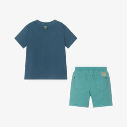 Boboli-Комплект для мальчиков Тропическое синее приключение | Childrensalon Outlet