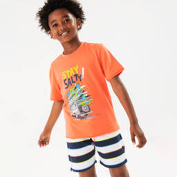Boboli-Boys Vibrant Cotton Surf Top | Childrensalon Outlet