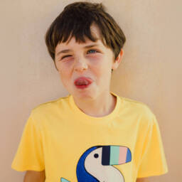 Boboli-Boys Vibrant Cotton Toucan Tee | Childrensalon Outlet