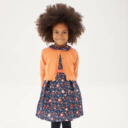 Bobux-طقم فستان بطبعة ورود لون كحلي | Childrensalon Outlet