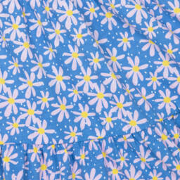 Boboli-فستان قطني بنمط A-Line مزين بالورود للبنات | Childrensalon Outlet