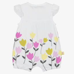 Boboli-Girls' Cotton Blossoms Summer Romper | Childrensalon Outlet