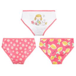 Boboli-Хлопковые трусы для девочек (3 пары) | Childrensalon Outlet