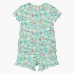 Boboli-Girls Cotton Rainbow Dreams Sleep Set | Childrensalon Outlet