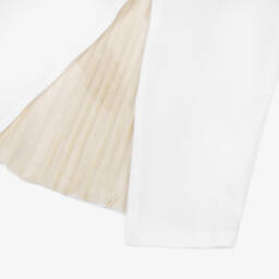 Boboli-Girls Cotton Tee with Floral Design | Childrensalon Outlet