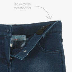 Boboli-Girls Floral Top & Denim-Look Shorts Set | Childrensalon Outlet