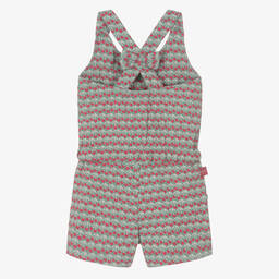 Boboli-بلاي سوت قطن جيرسي لون أخضر للبنات | Childrensalon Outlet