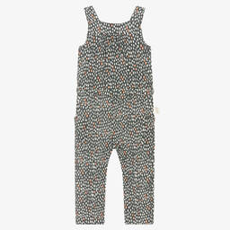 Boboli-Серый комбинезон из хлопкового джерси | Childrensalon Outlet