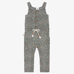 Boboli-Серый комбинезон из хлопкового джерси | Childrensalon Outlet