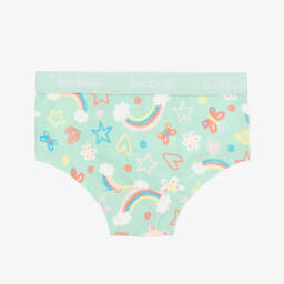 Boboli-Girls Jade Cotton Briefs Trio | Childrensalon Outlet