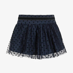 Boboli-Синяя юбка из тюля для девочек | Childrensalon Outlet