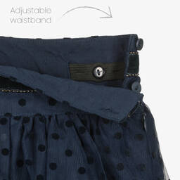 Boboli-Синяя юбка из тюля для девочек | Childrensalon Outlet
