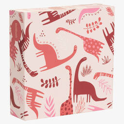 Boboli-Girls Pink Dinosaur Babygrow Gift Set | Childrensalon Outlet