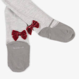 Boboli-Girls Red Tartan Skirt Ensemble | Childrensalon Outlet