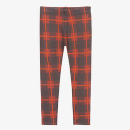 Boboli-Girls Red Tartan Trousers | Childrensalon Outlet