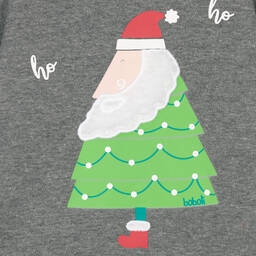 بوبولي-بيجاما قطن جيرسي لون رمادي | Childrensalon Outlet